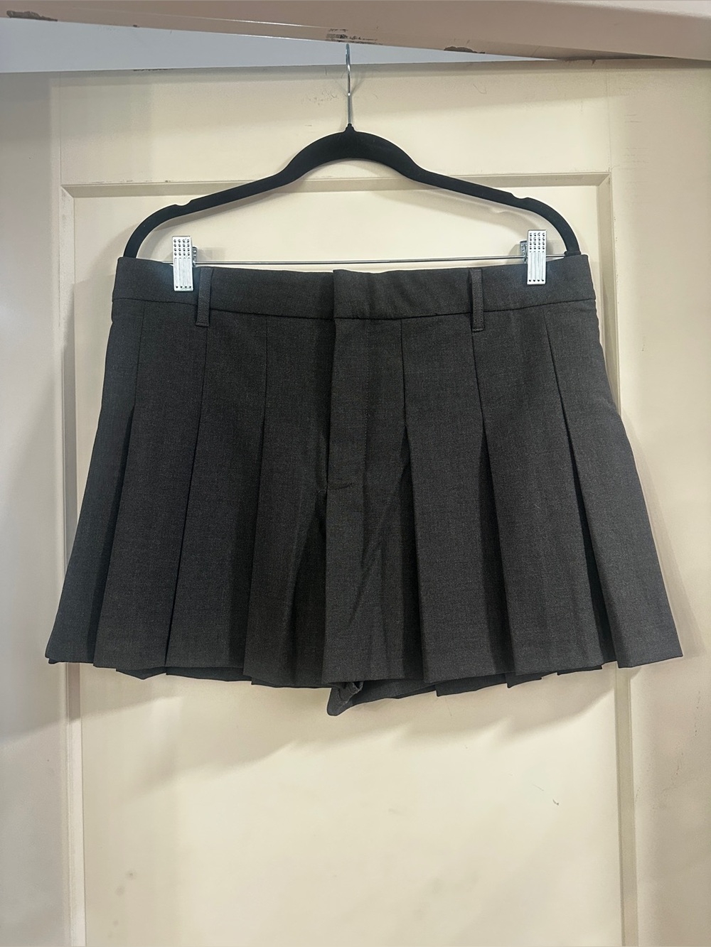 Pleated Zara Mini Skirt - XL